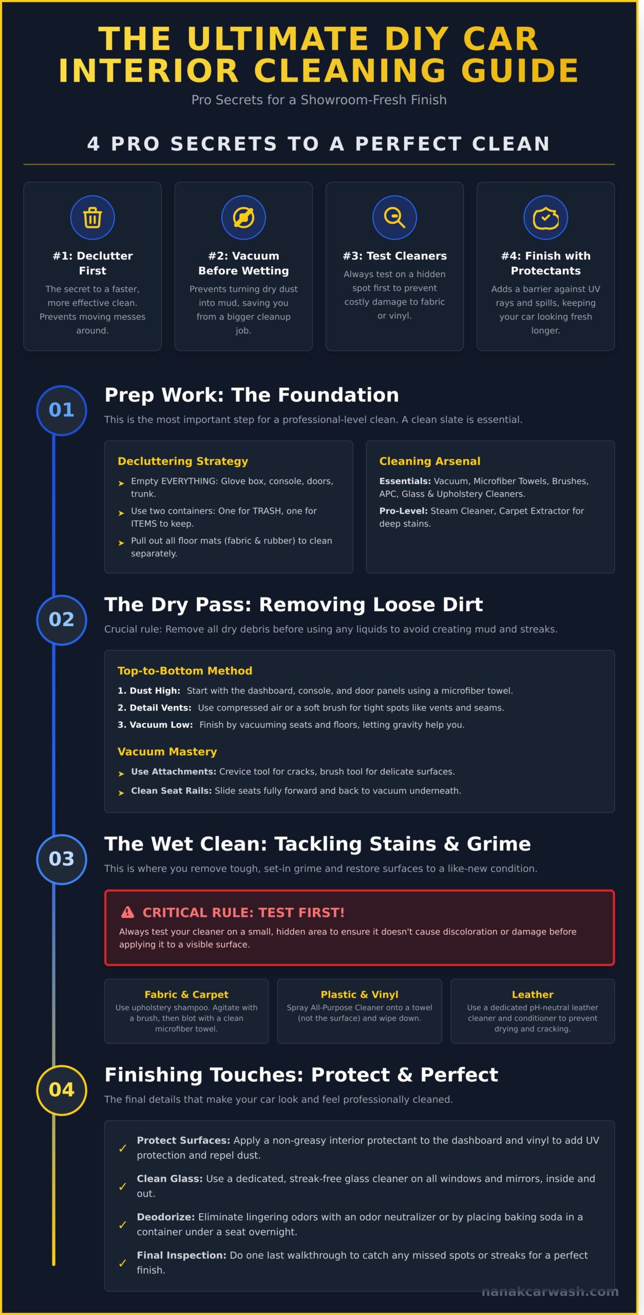 Pro Tips for Deep Cleaning Your Car's Interior: A Step-by-Step Guide