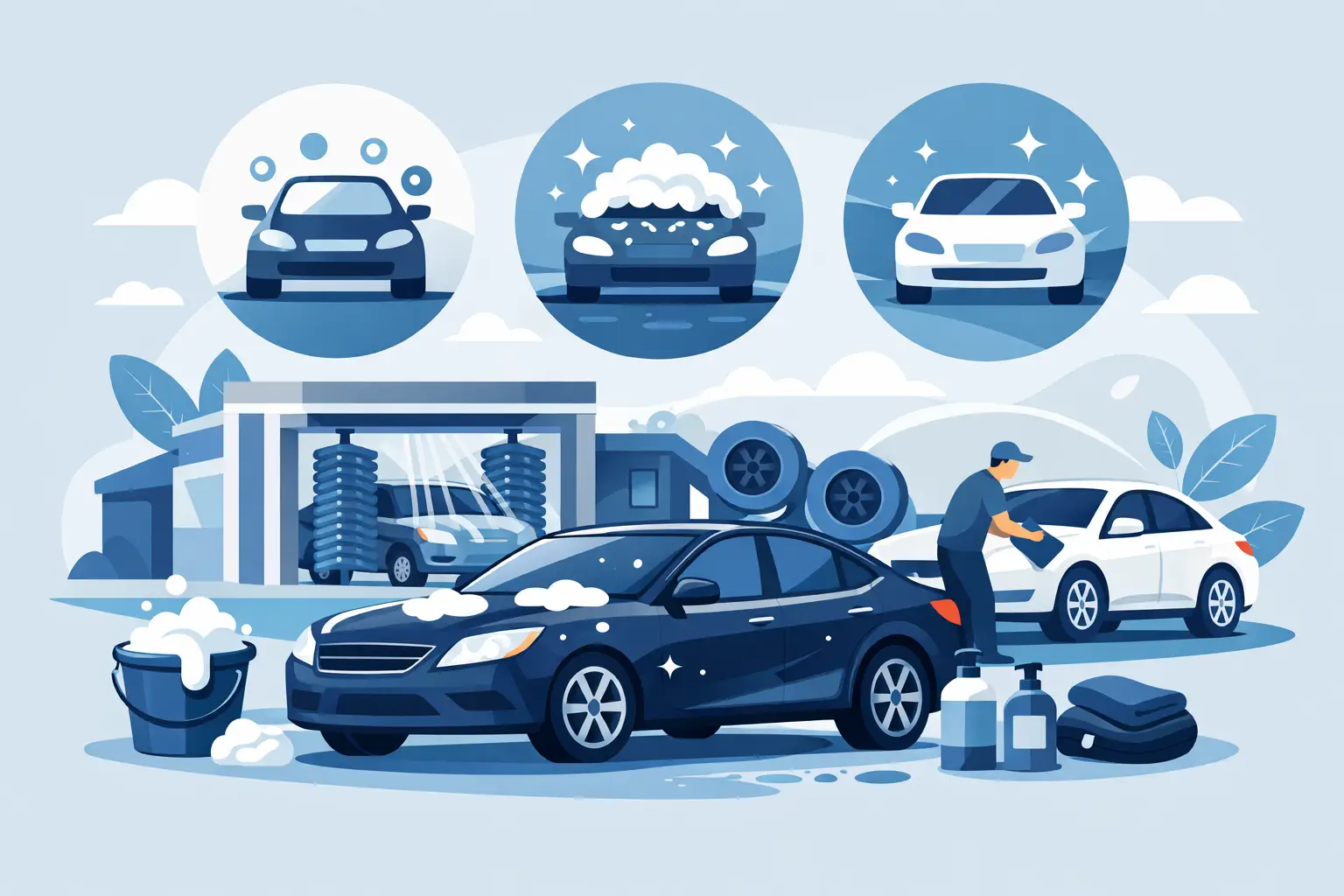 Express Exterior Car Wash Packages Explained