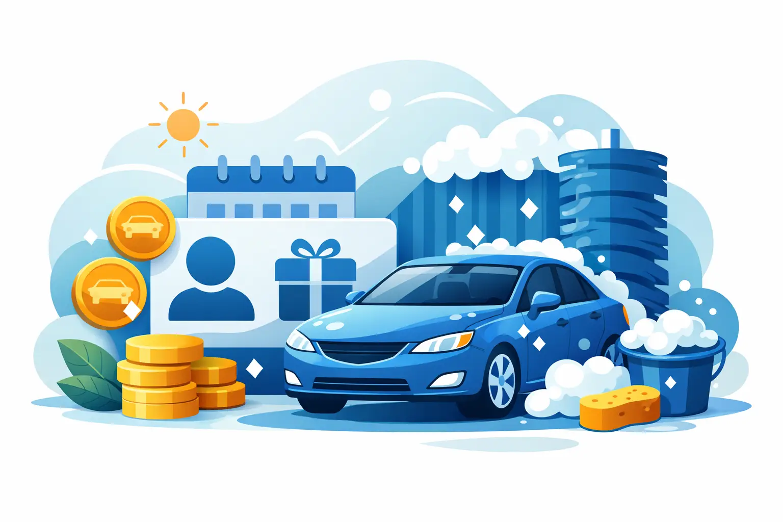 First Month Free Car Wash Membership Value