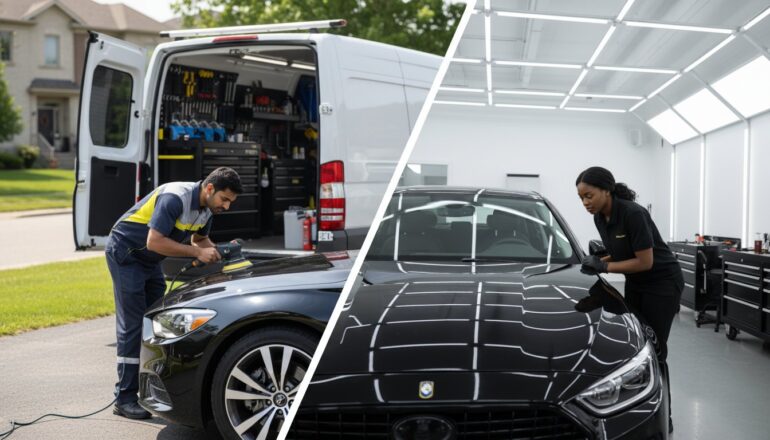 Mobile Car Detailing vs. In-Shop Service: Which is Right for You?