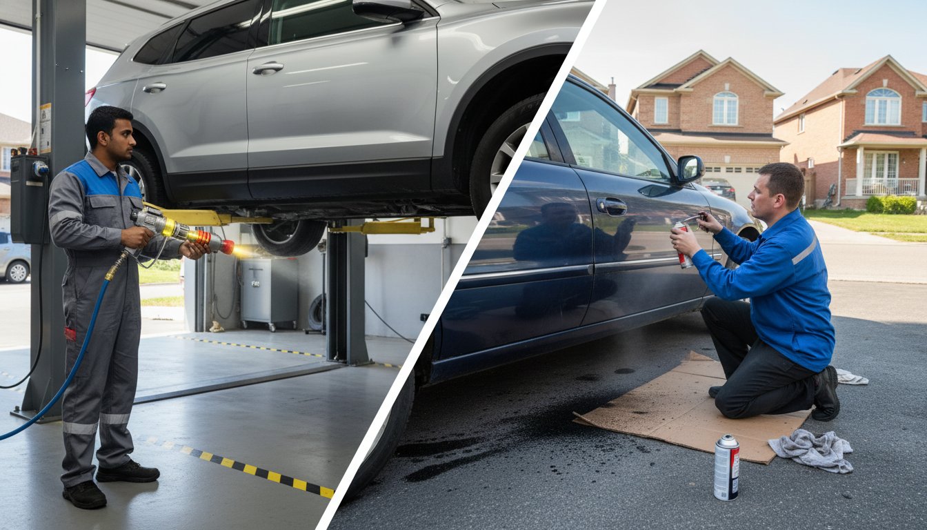 Rust Protection Spray for Cars: DIY vs. Pro Service in 2026