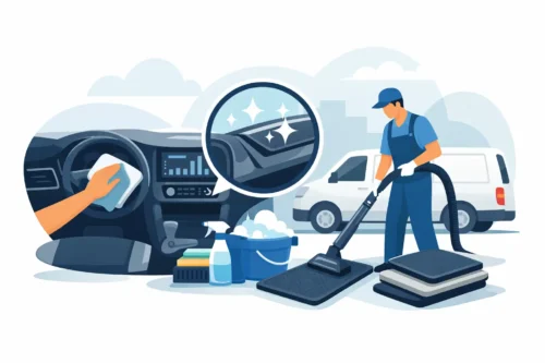 Dashboard and Mat Cleaning Service Benefits