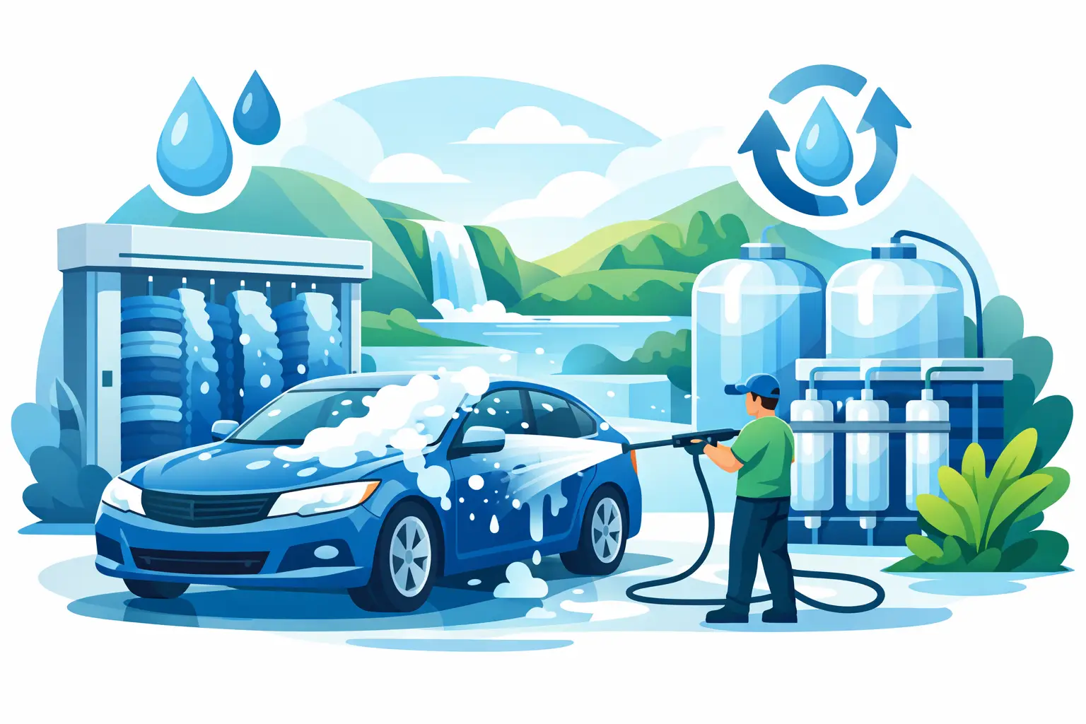 Fresh Water Car Wash That Makes Sense