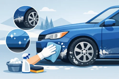 How to Remove Salt Stains From Your Car