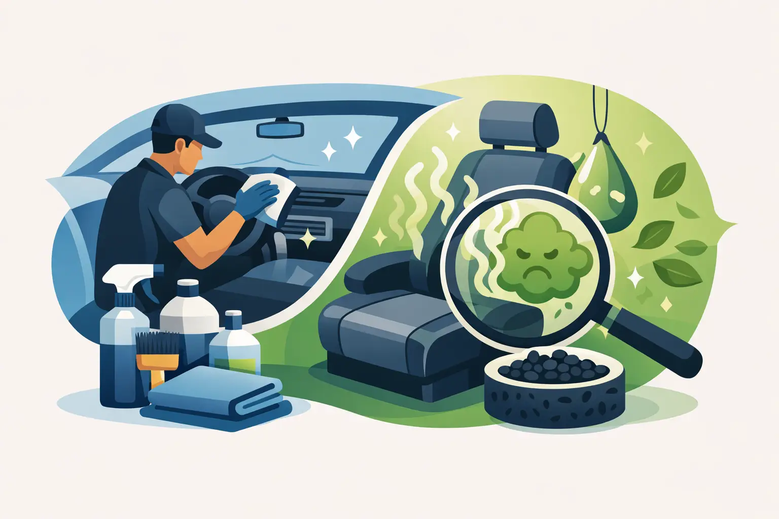 Can Car Detailing Remove Odors? What Works