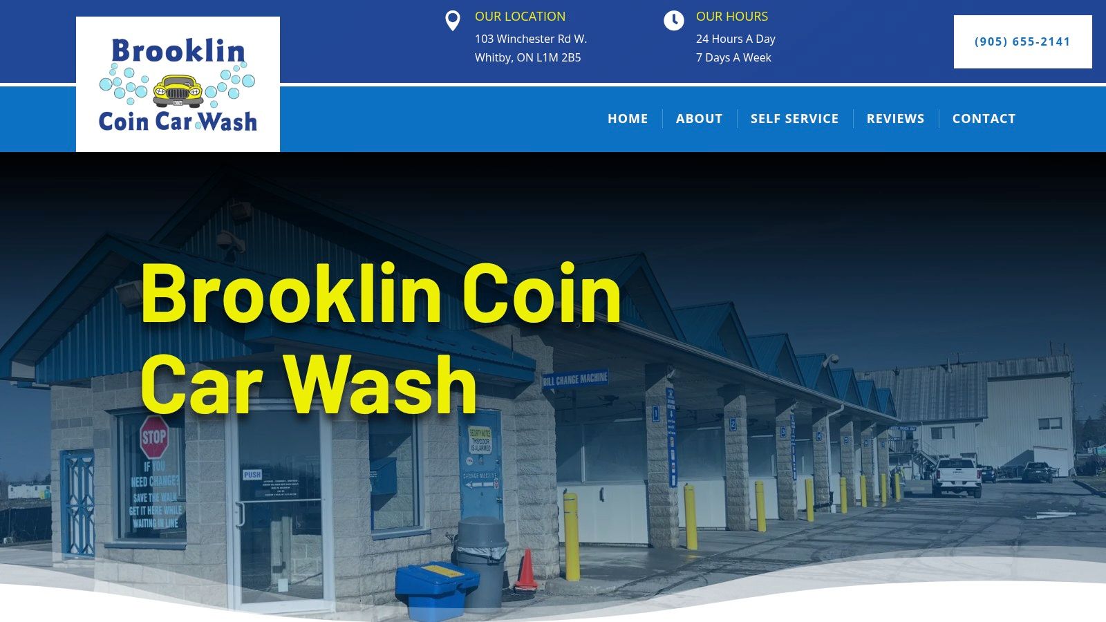Brooklin Coin Car Wash (Brooklin/Whitby)
