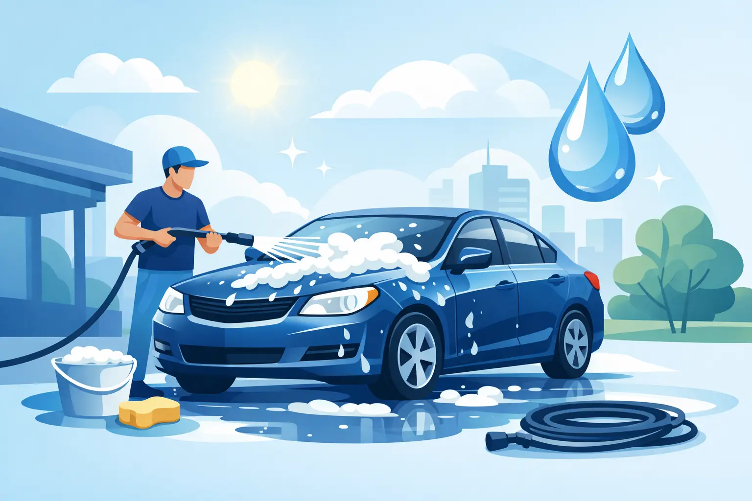 Guide to Fresh Water Car Washing for a Cleaner Ride