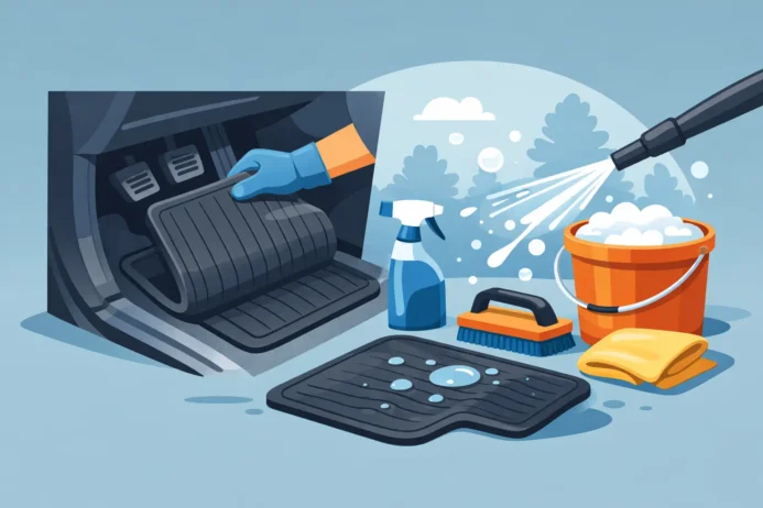 How to Clean Floor Mats Properly in Your Car