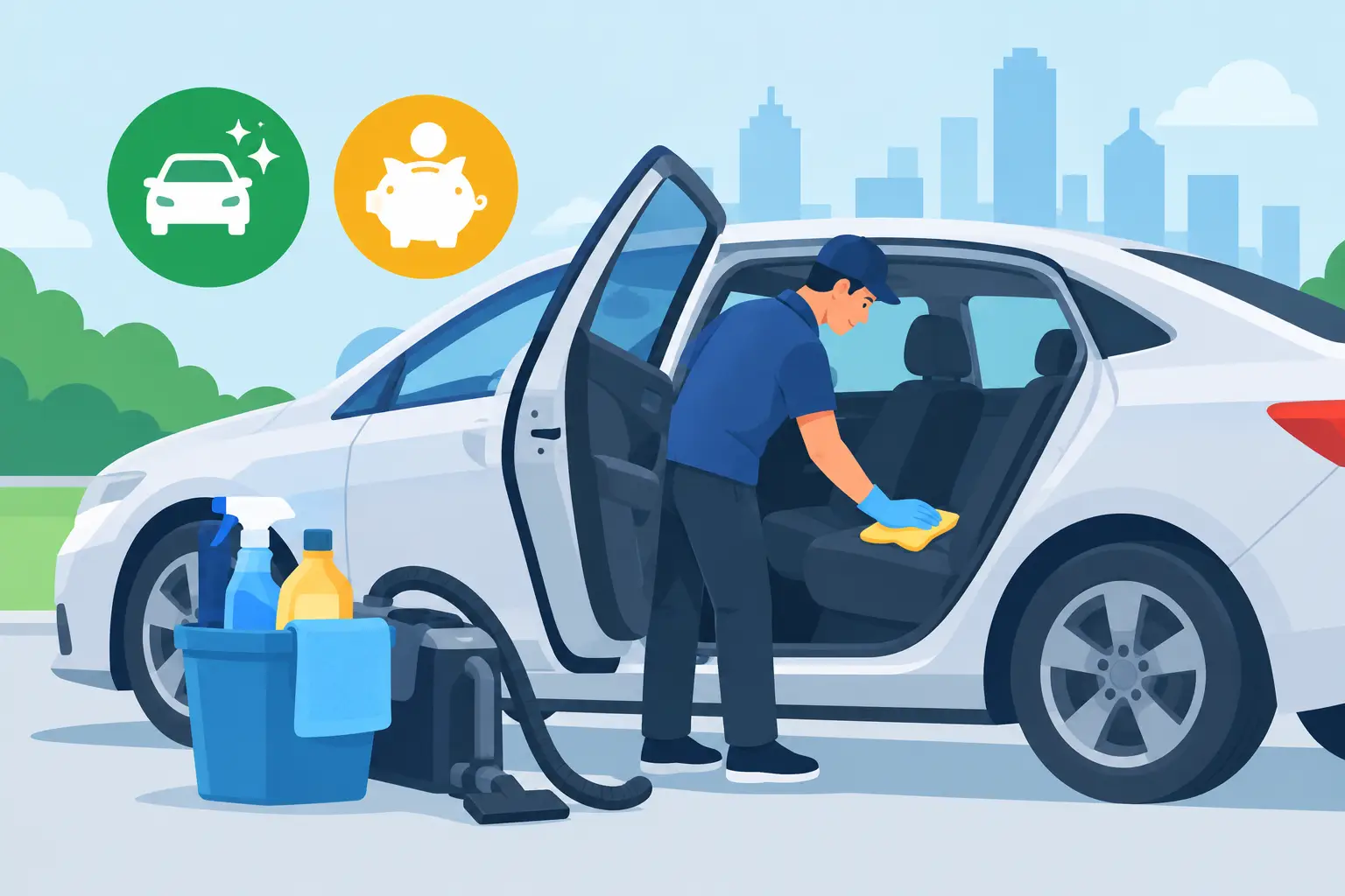 Best Cleaning Options for Rideshares on a Budget