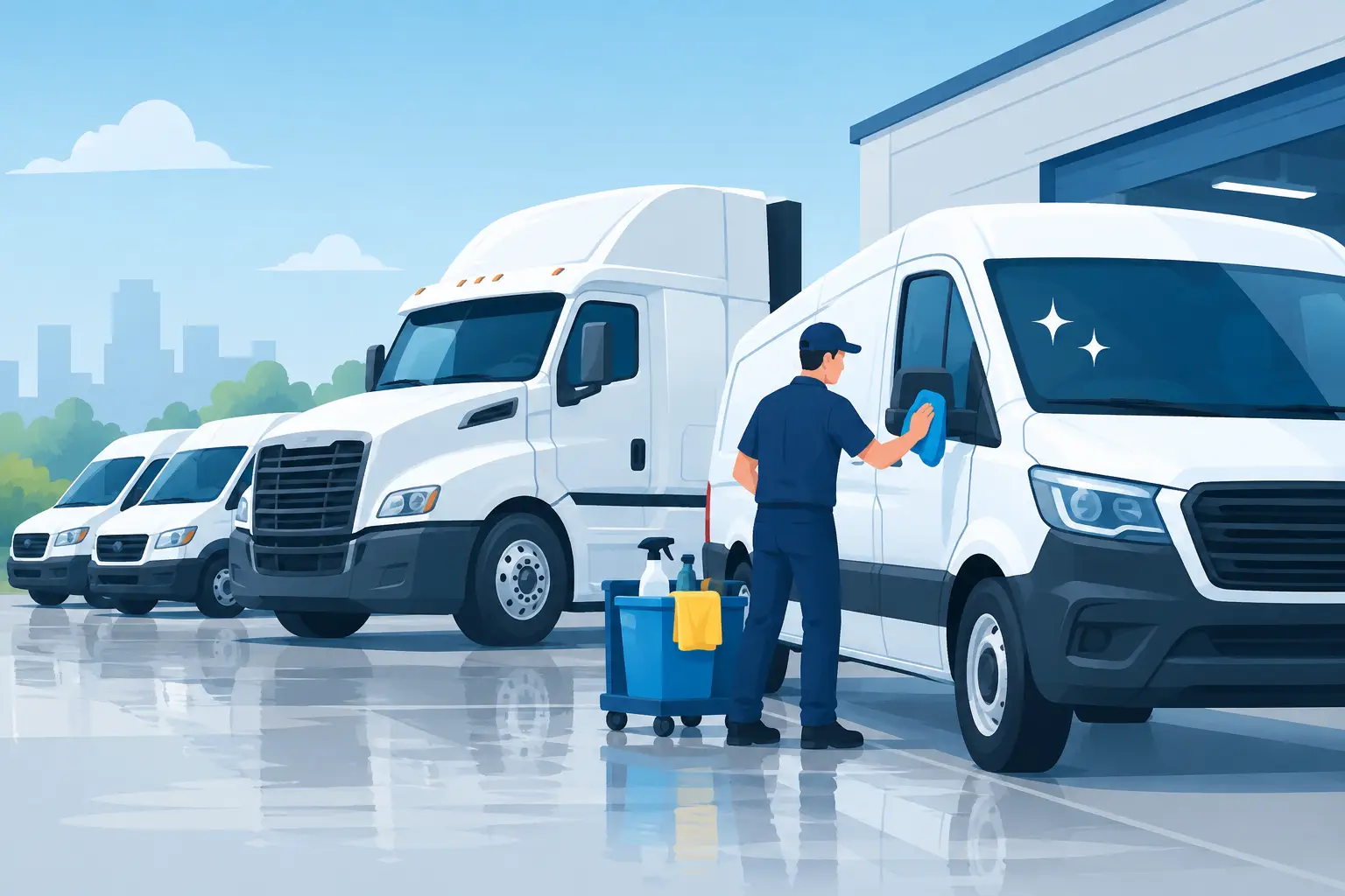 Best Fleet Vehicle Cleaning Practices That Save