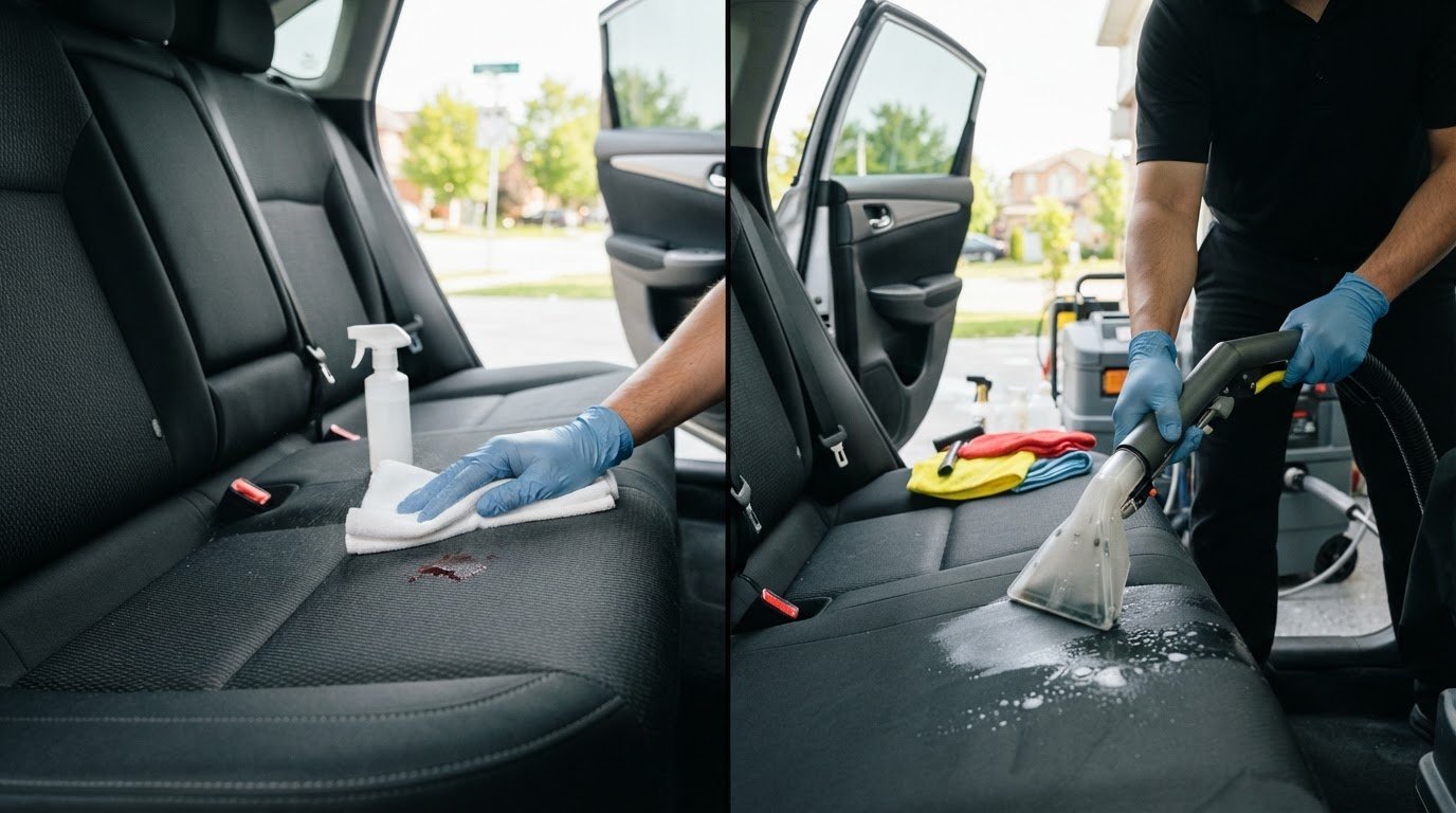 Car Upholstery Blood Removal: DIY vs Professional