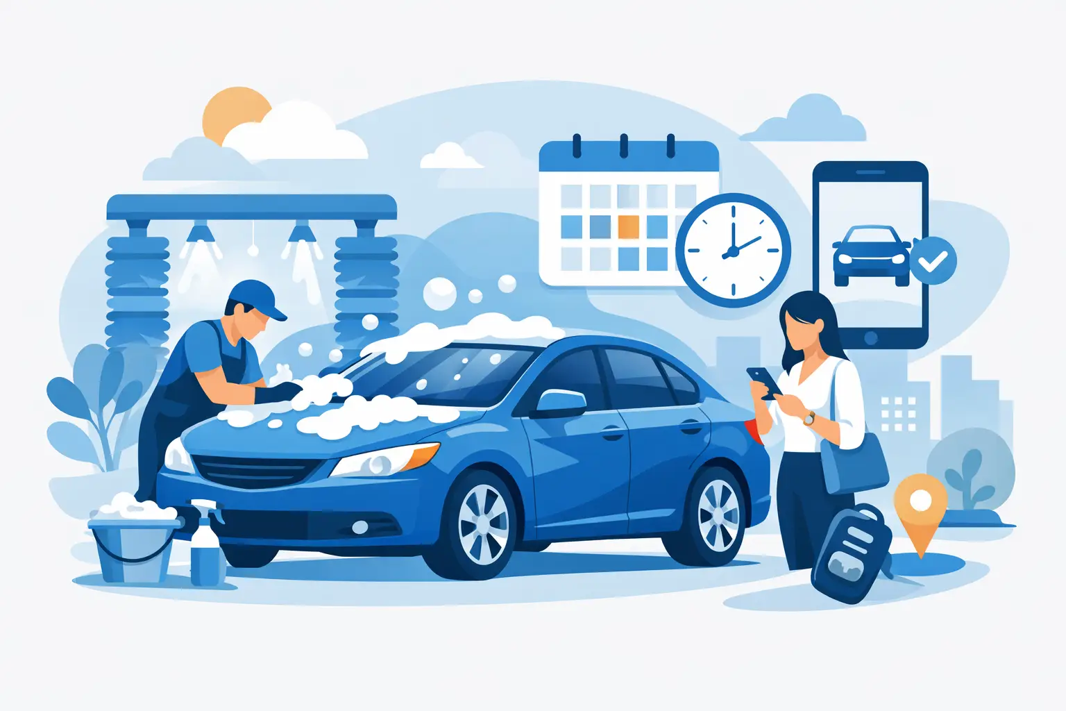 Car Wash Services That Fit Your Schedule