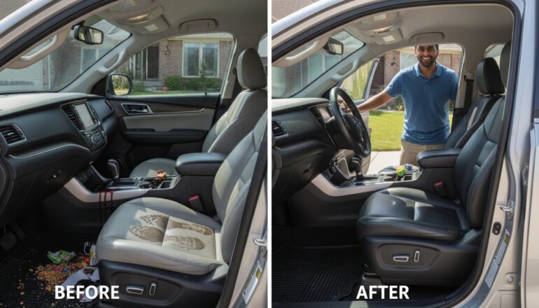 Deep Cleaning Your Toyota RAV4: A Guide for Parents