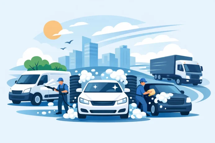 Fleet Car Washing That Keeps Business Moving