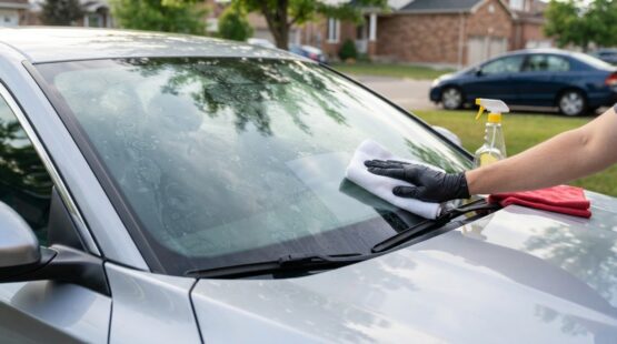 How to Remove Water Spots from a Car Windshield: A Safe Step-by-Step Guide