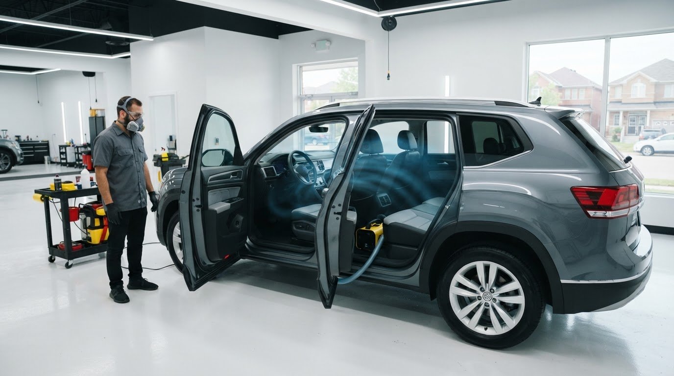 Ozone Treatment for Removing Car Odours: Complete Guide