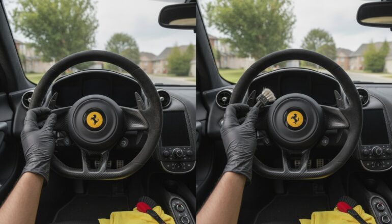 Professional Alcantara Steering Wheel Cleaning Brampton: Restore Your Grip
