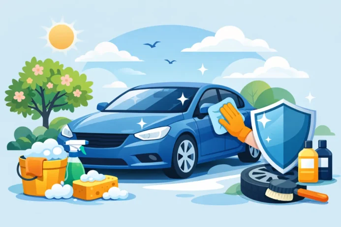 Spring Cleanup Guide for a Cleaner, Protected Car