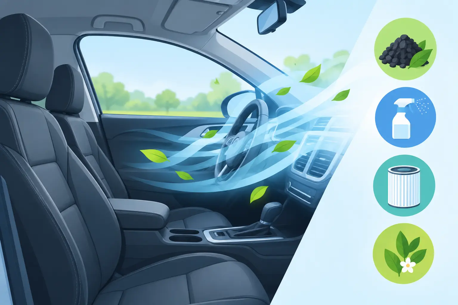 Top Odor Removal Treatments for a Fresh Car