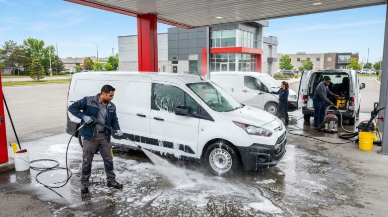 Cleaning Service for Commercial Vans in Brampton: Keep Your Fleet Clean