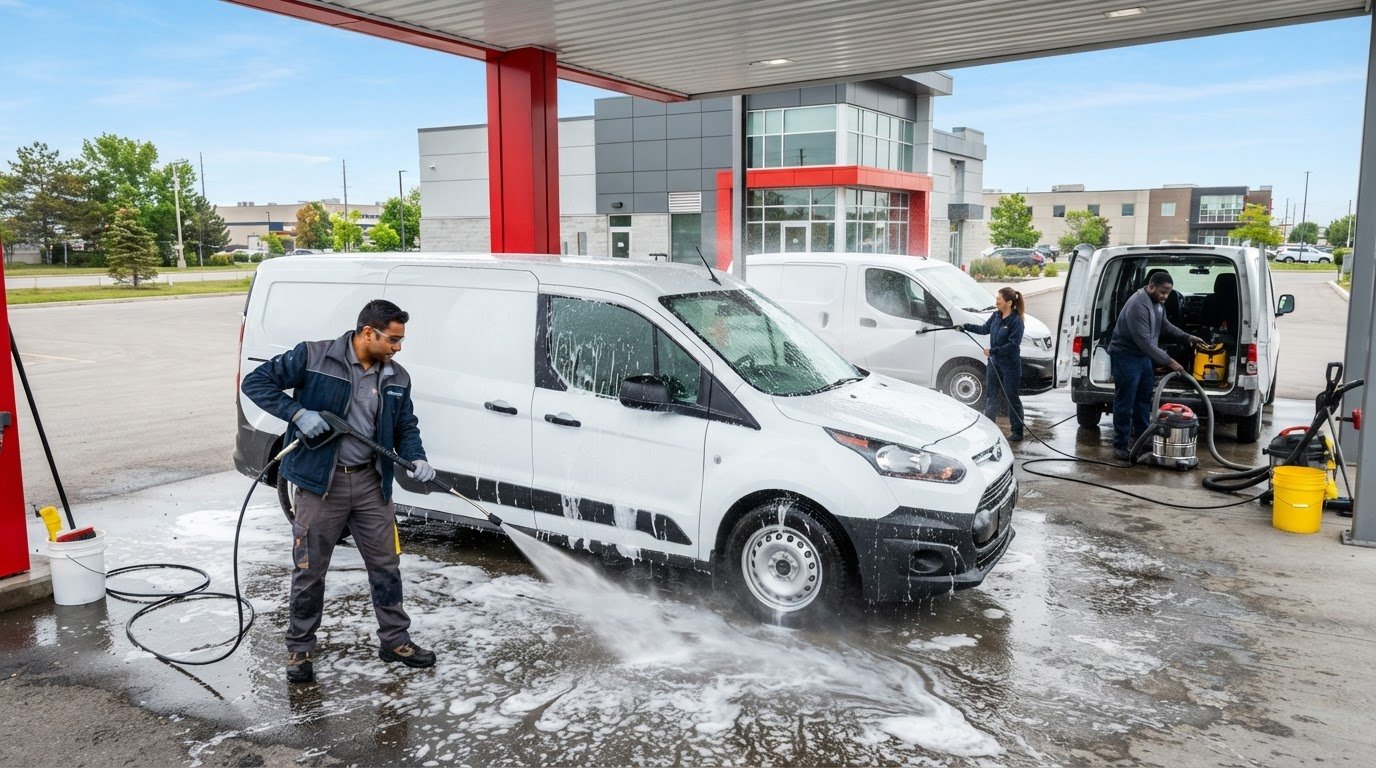 Cleaning Service for Commercial Vans in Brampton: Keep Your Fleet Clean