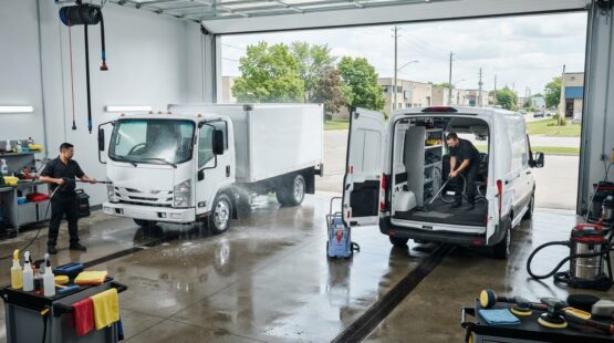 Commercial Vehicle Detailing in Brampton: Business Guide