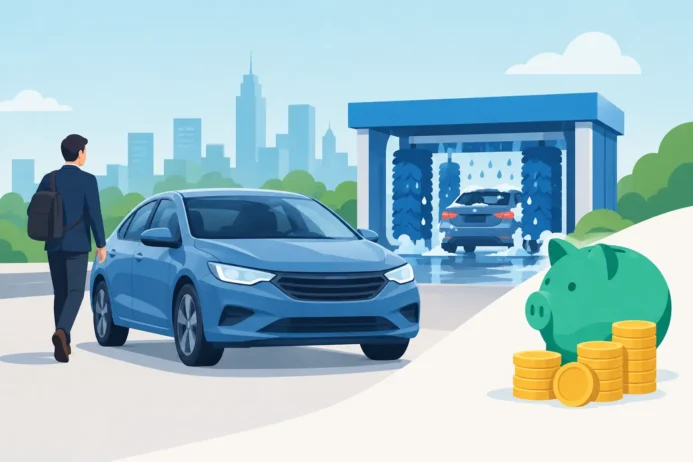 Commuter Wash Savings Example That Adds Up