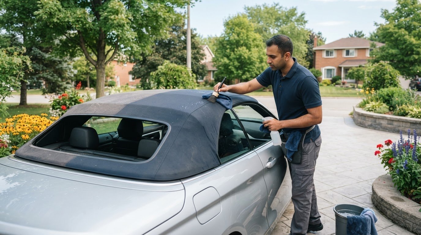 How to Clean a Car’s Convertible Roof: A Safe, Step-by-Step Guide