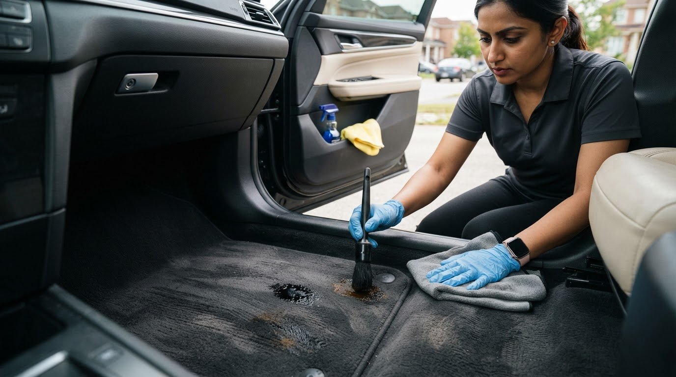 How to Get Grease and Tar Out of Car Carpets: Safe, Practical Steps