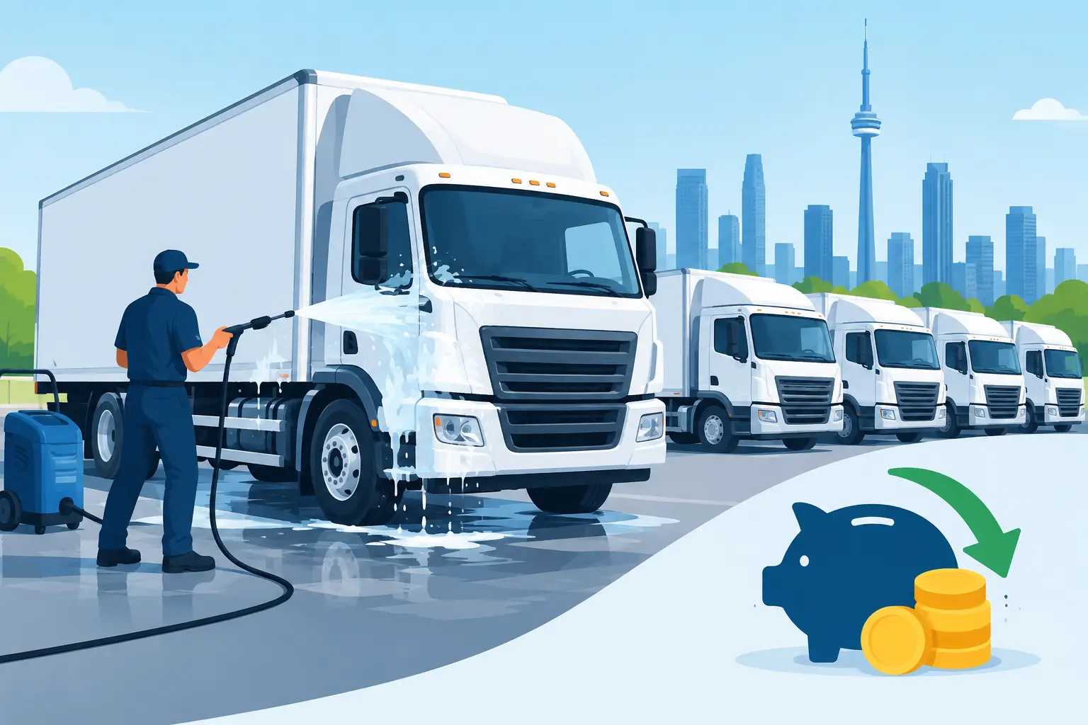 Vaughan Fleet Cleaning That Keeps Costs Down